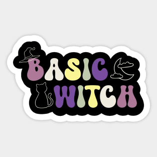 Basic Witch Sticker